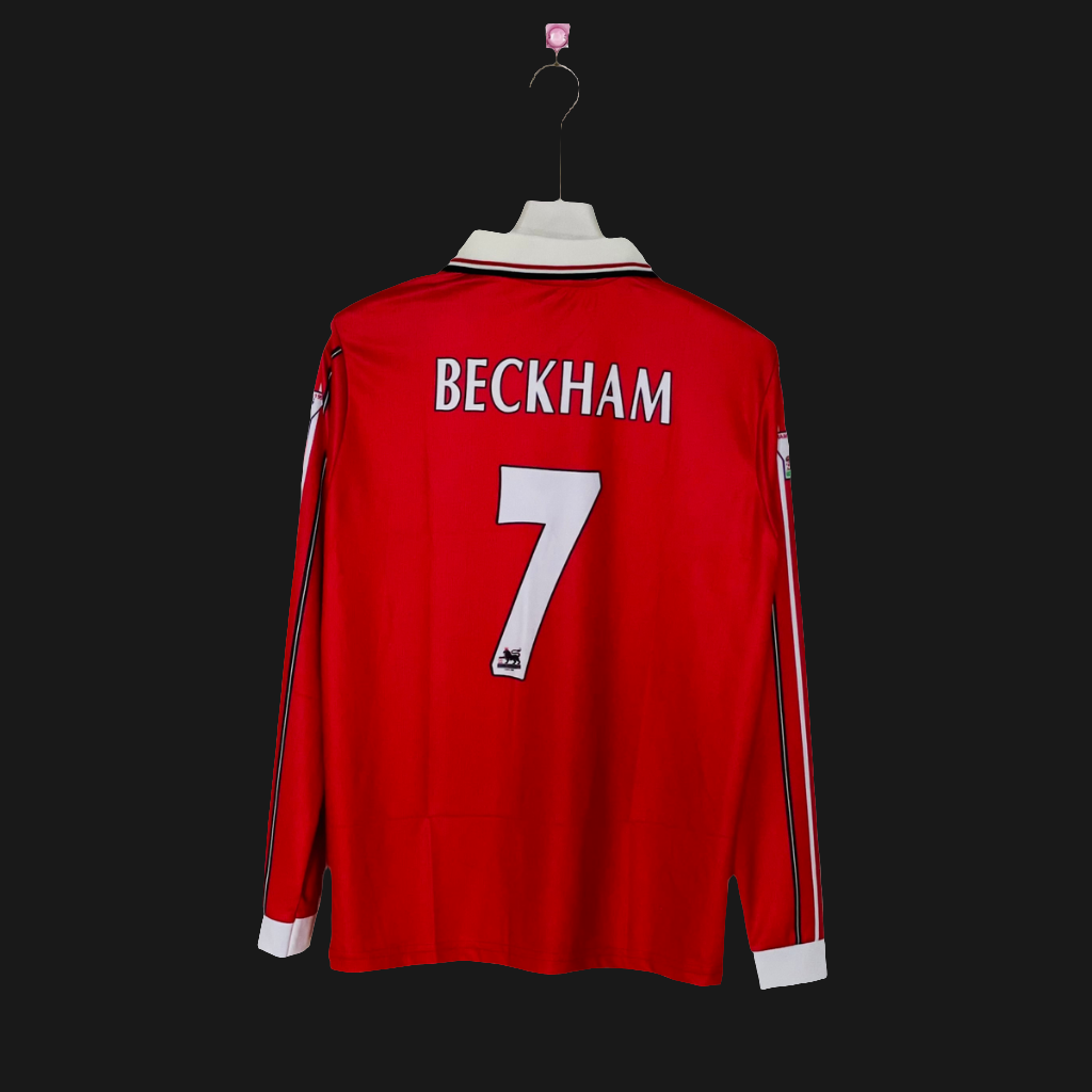 DAVID BECKAM MANCHESTER UNITED 1998 - 1999 HOME KIT