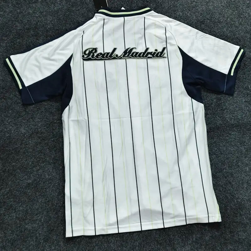 REAL MADRID BASEBALL SHIRT OFFICIAL 2025/26 HIGH QUALITY