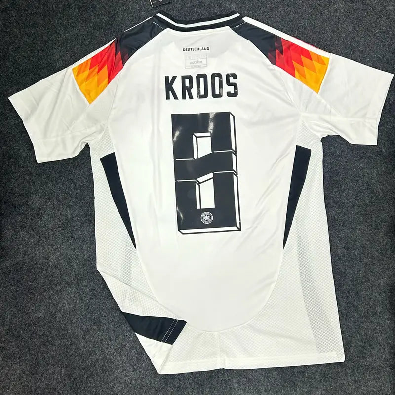 GERMANY HOME X KROOS 8 PREMIUM QUALITY 2024 OFFICIAL MATCH JERSEY