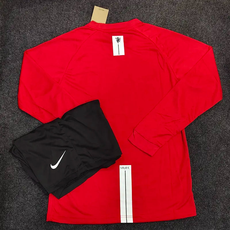 MAN UTD 2008 OFFICIAL LONG SLEEVES PREMIUM RETRO KIT