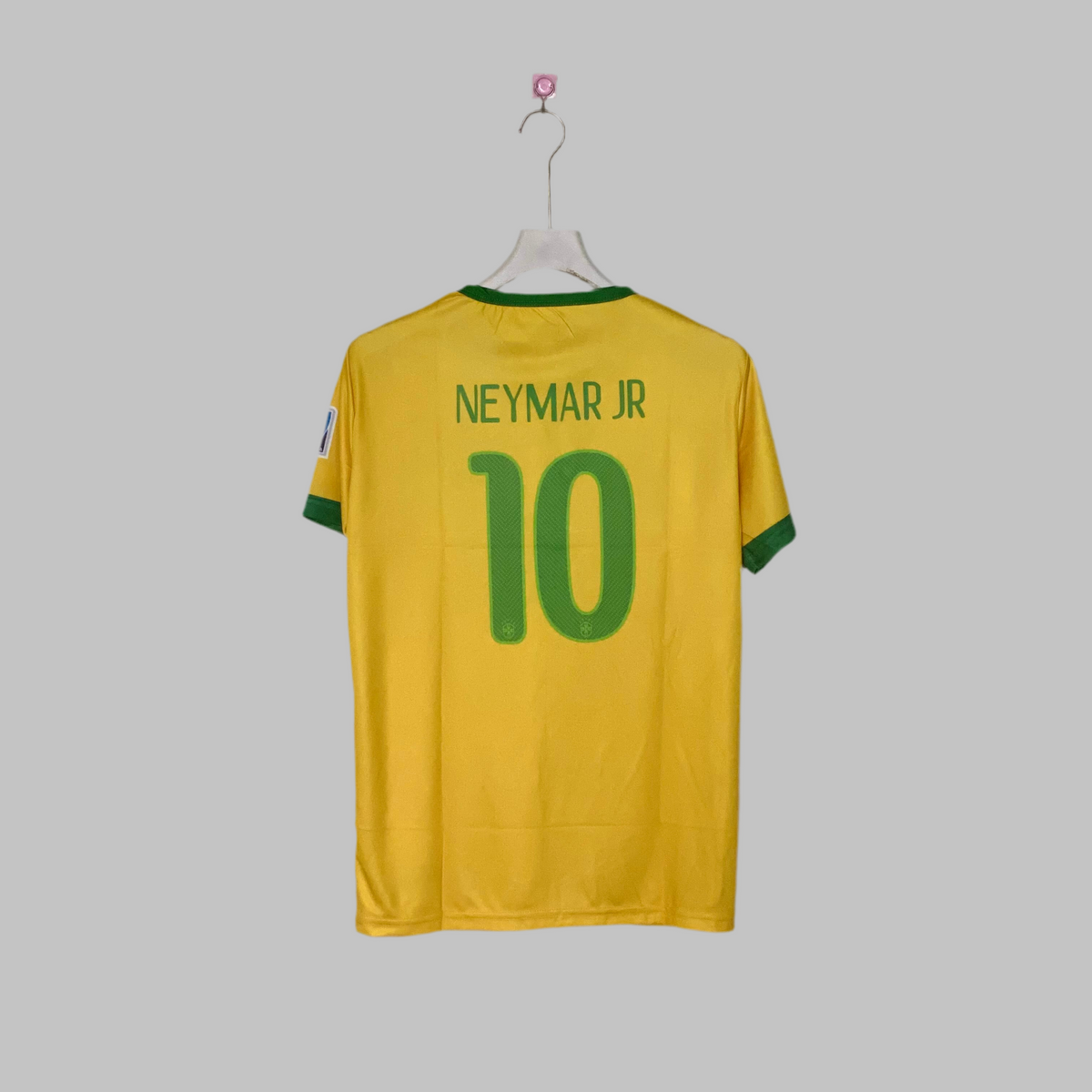 NEYMAR JR BRAZIL 2014 WORLD CUP HOME KIT