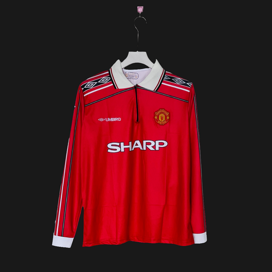 DAVID BECKAM MANCHESTER UNITED 1998 - 1999 HOME KIT