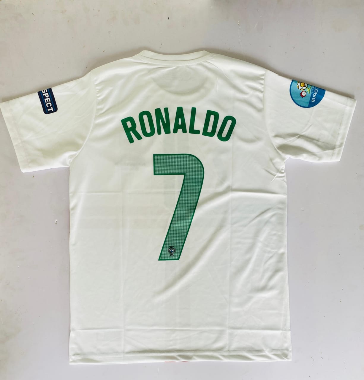 Portugal Euro 2012 Away Jersey – Cristiano Ronaldo #7 Authentic Edition (Embroidery)