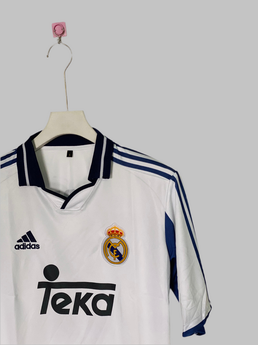 ROBERTO CARLOS REAL MADRID 2000 - 01 OVERSIZED HOME KIT