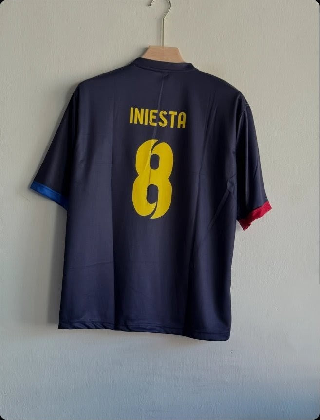 BARCELONA 1999 SPECIAL EDITION KIT INIESTA FIVESLEEVE EMBROIDERY