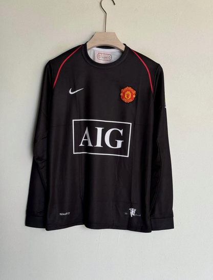 MANCHESTER UNITED RETRO 2007-08 AWAY RONALDO FULL SLEEVE (EMBROIDERY LOGOS)
