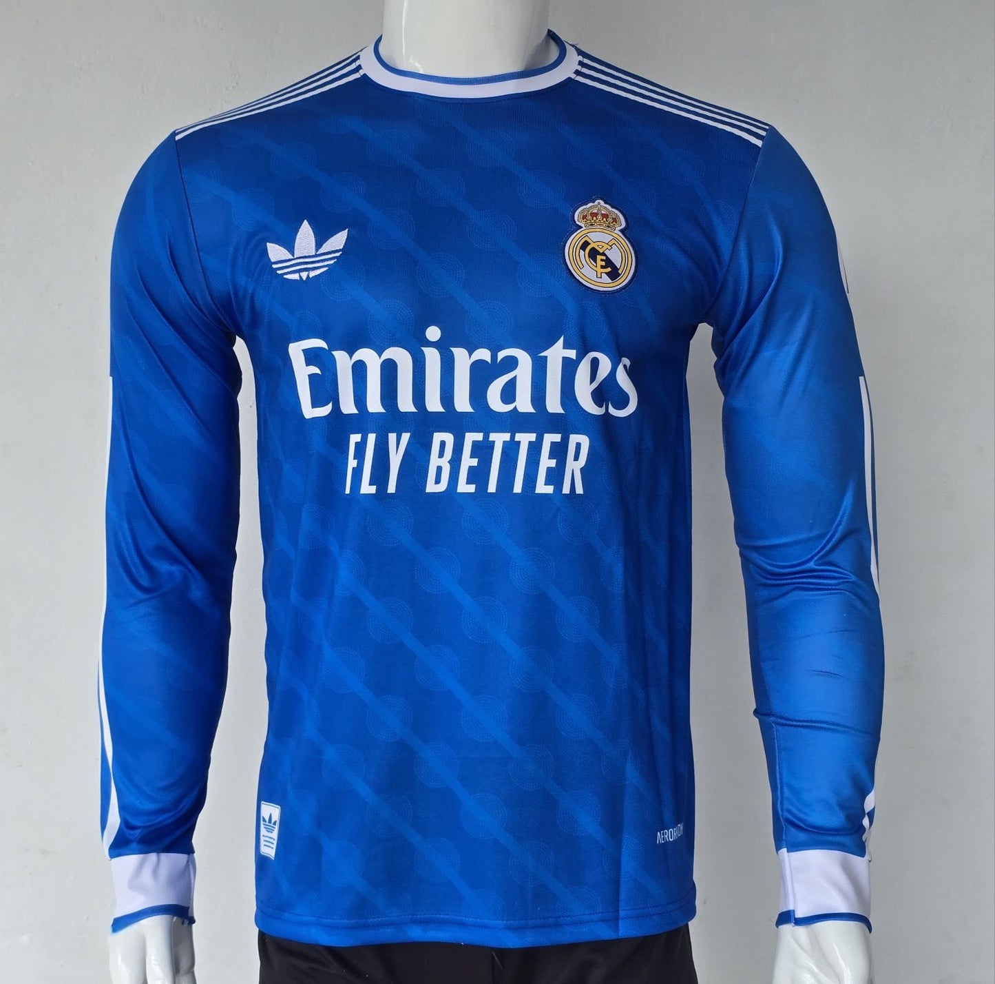 REAL MADRID 2025-26 THIRD KIT FULL SLEEVE BELLINGHAM ( EMBROIDERY LOGOS)