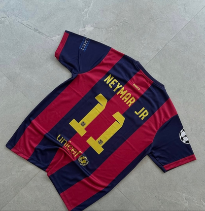 NEYMAR JR BARCELONA 2014 - 15 HOME KIT