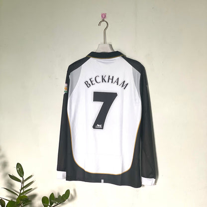 DAVID BECKAM MANCHESTER UNITED 2000 - 01 AWAY KIT