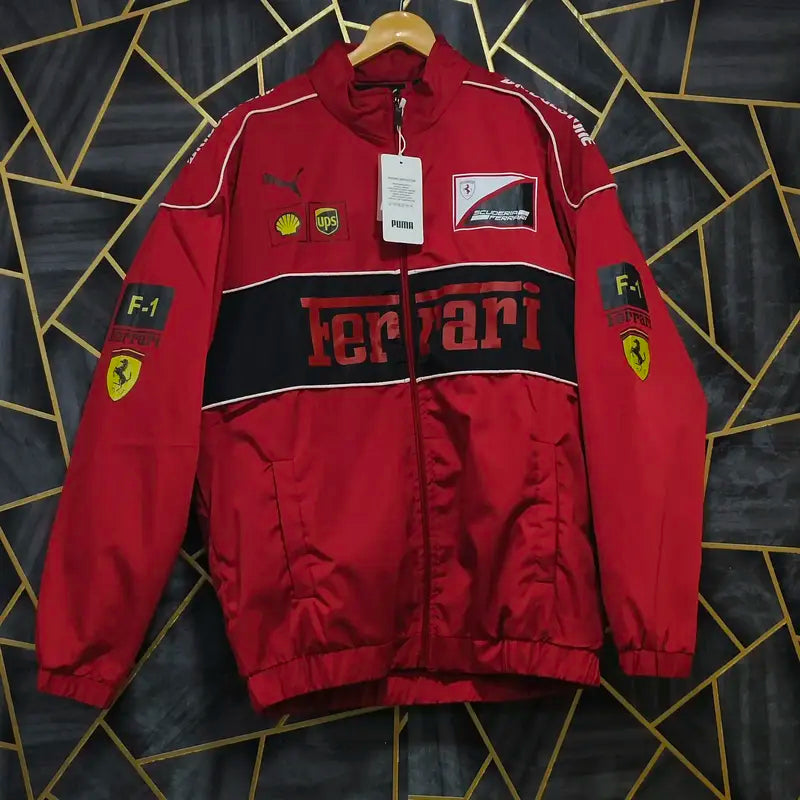 FERRARI F1 RACING PREMIUM QUALITY JACKET