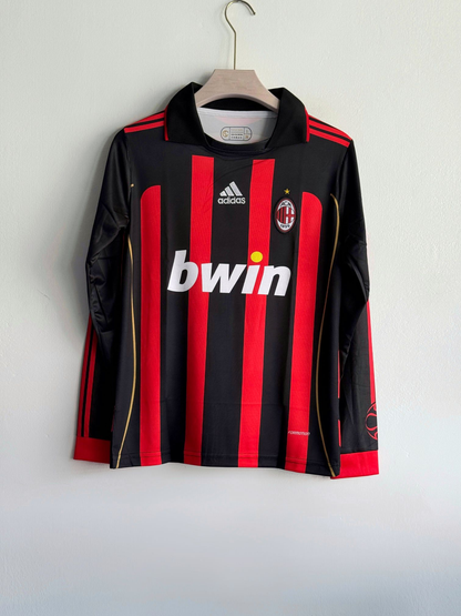 AC MILAN RETRO 2006-07 HOME KIT COLLAR FULL SLEEVE KAKA (PREMIUM QUALITY)