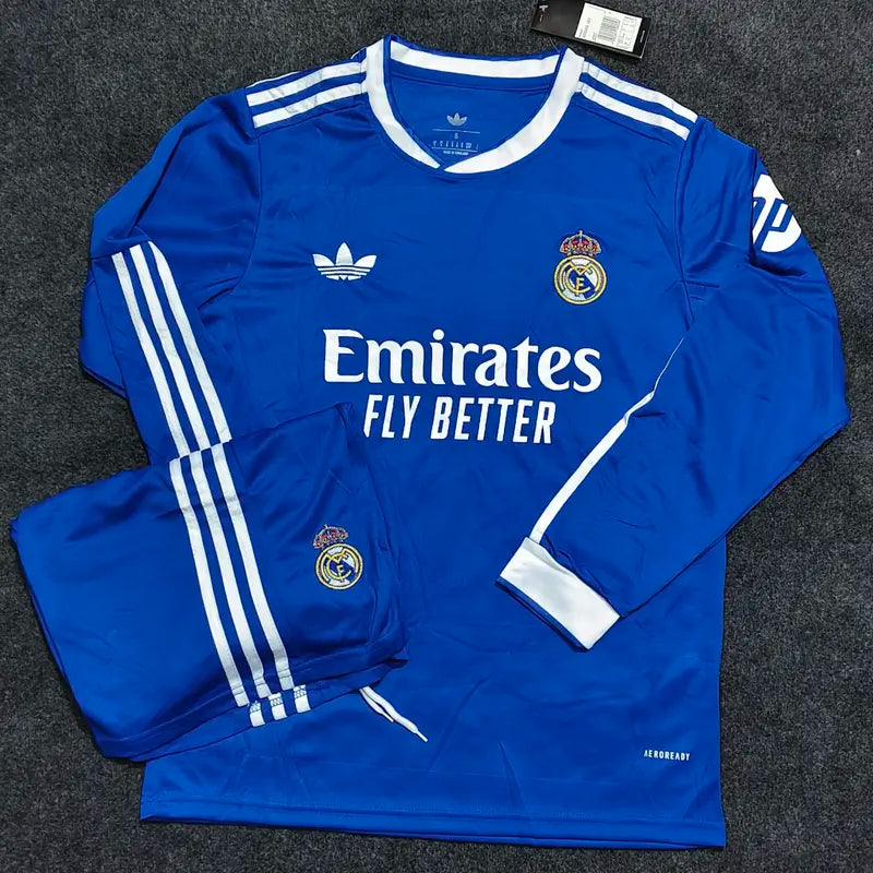 REAL MADRID 3RD OFFICIAL FULL SLEEVES KIT 2025/26