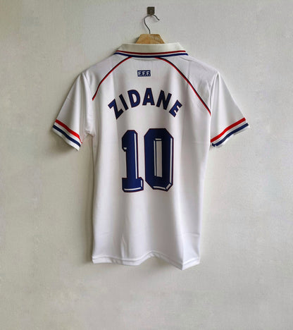 ZINADINE ZIDANE FRANCE 1998 AWAY KIT