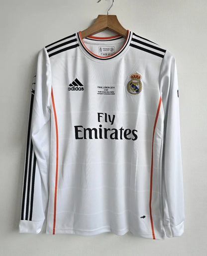 REAL MADRID RETRO 2013-14 HOME RONALDO FULL SLEEVE (EMBROIDERY LOGOS)
