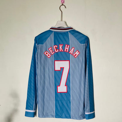 DAVID BECKHAM ENGLAND 1996 AWAY KIT
