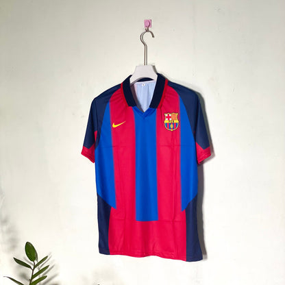 RONALDINHO BARCELONA RETRO KIT