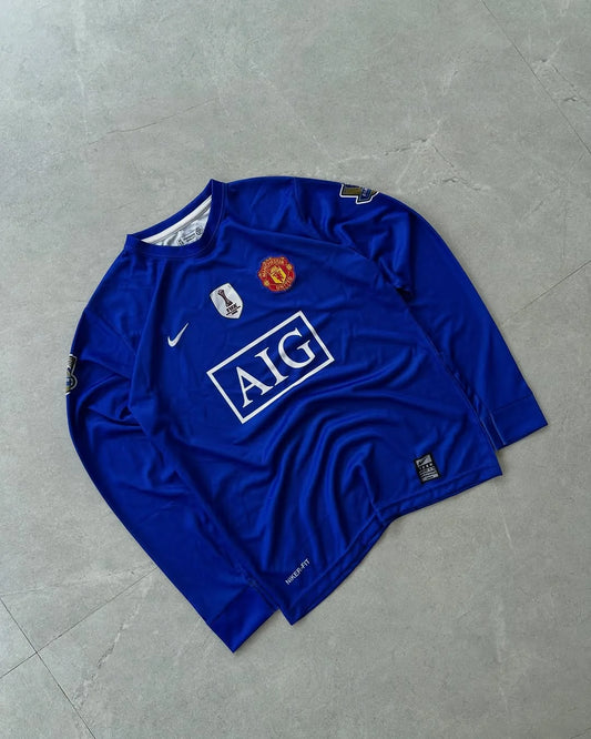 MANCHESTER UNITED RETRO 2008-09 THIRD RONALDO FULL SLEEVE (EMBROIDERY LOGOS)