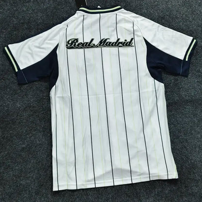 REAL MADRID BASEBALL SHIRT OFFICIAL 2025/26 HIGH QUALITY