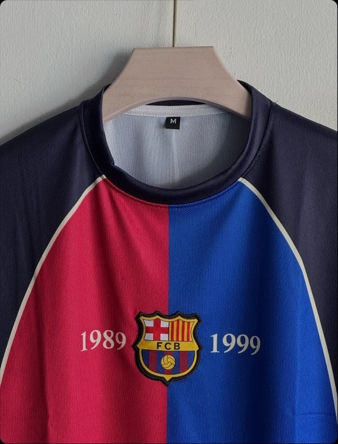 BARCELONA 1999 SPECIAL EDITION KIT INIESTA FIVESLEEVE EMBROIDERY