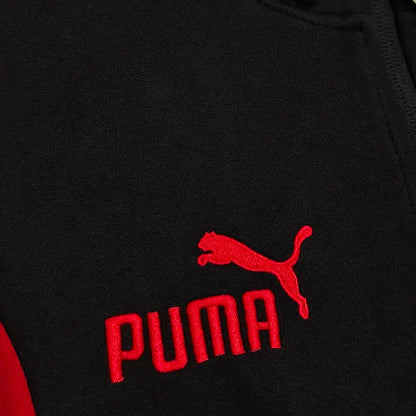 AC MILAN BLACK OFFICIAL 2025/26 PREMIUM JACKET