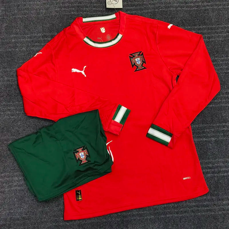 PORTUGAL HOME OFFICIAL FULL SLEEVES KIT 2025/26