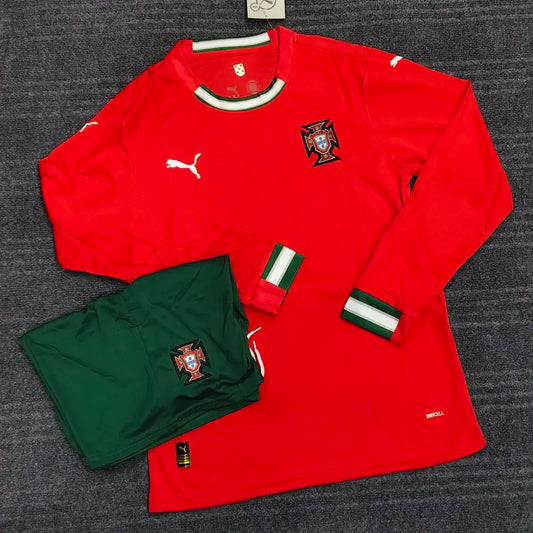 PORTUGAL HOME OFFICIAL FULL SLEEVES KIT 2025/26