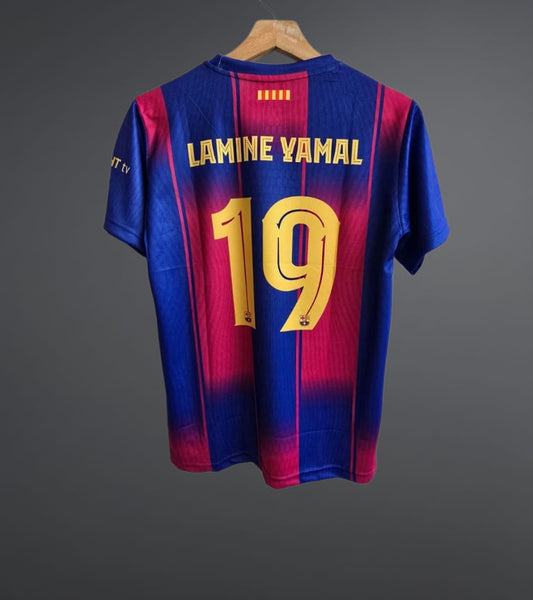 LAMINE YAMAL BARCELONA 2025 - 26 HOME KIT