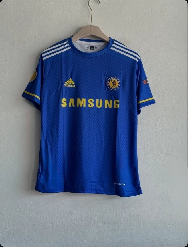 CHELSEA 2012-13 HOME KIT HAZARD EMBROIDERY