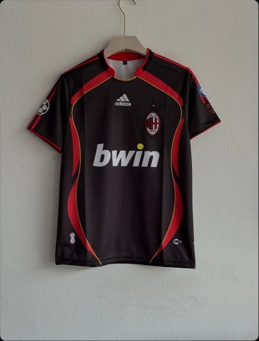 ACMILAN 2006-07 HOME KIT MALDINI RETRO EMBROIDERY