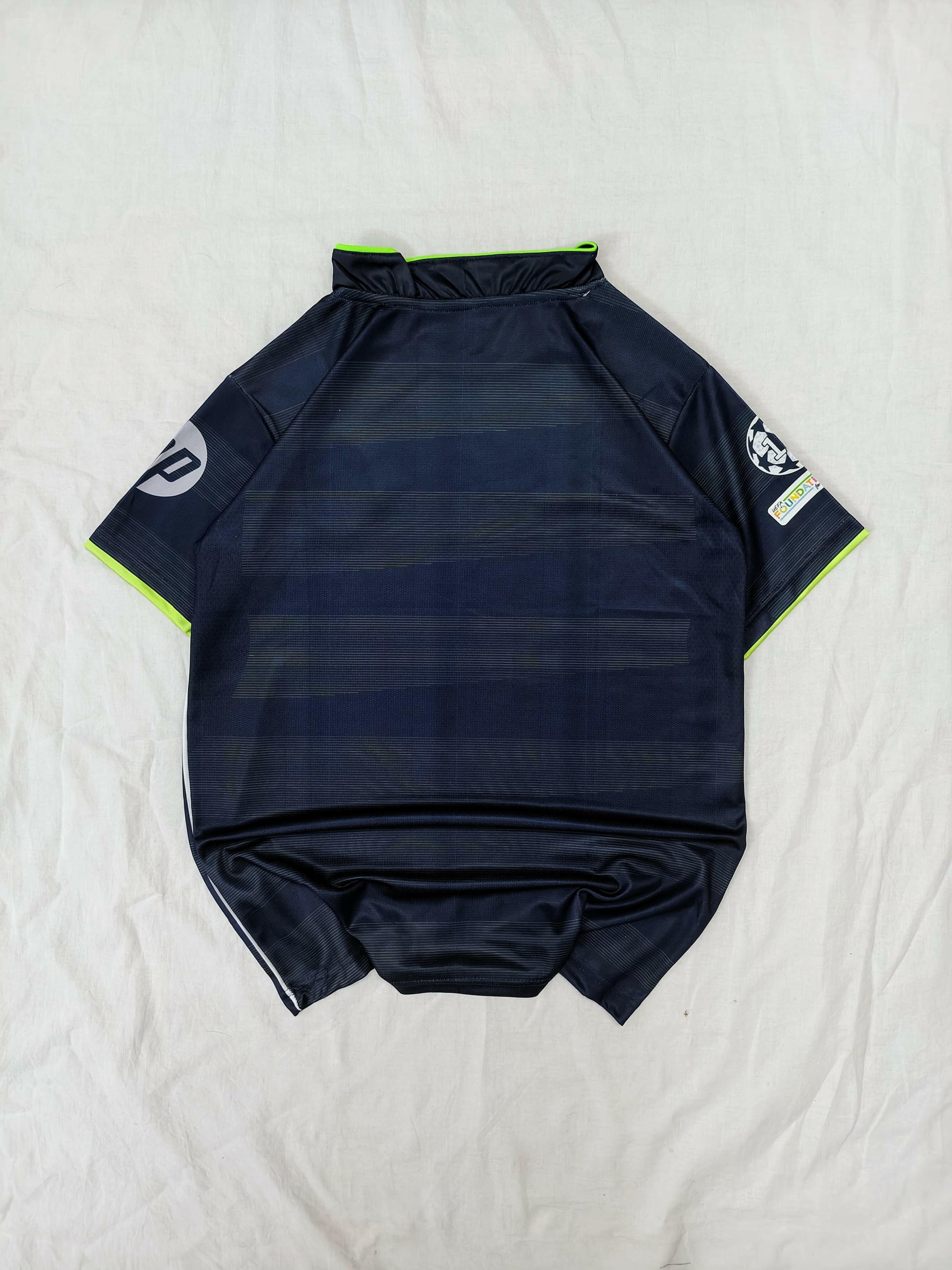 REAL MADRID AWAY 25/26 SEASON EMBROIDERY PREMIUM HALF SLEEVE KIT.