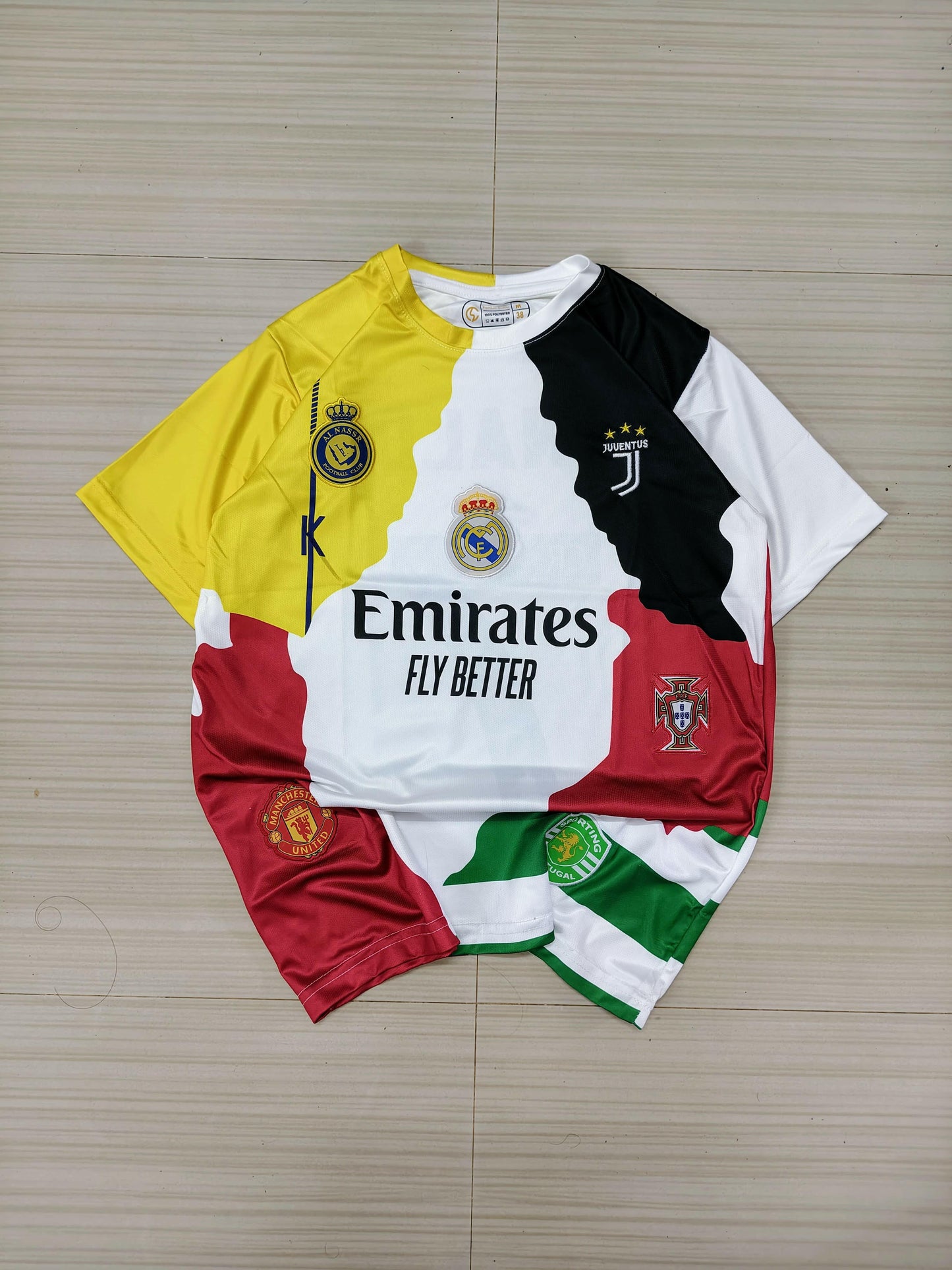 Cristiano Ronaldo Legacy Jersey – Multi-Club Career Tribute Edition.