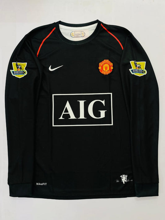 Manchester United 2007/08 Away Long-Sleeve Jersey – Cristiano Ronaldo #7 Champions Edition