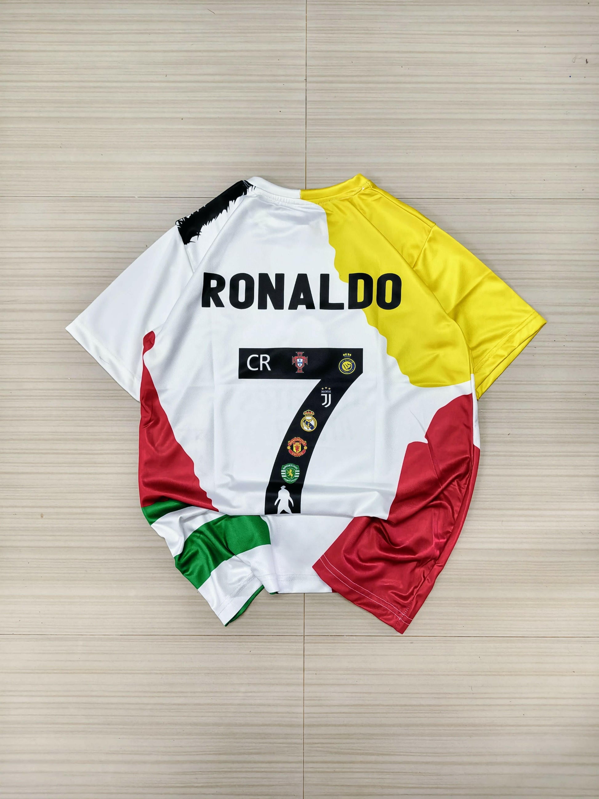 Cristiano Ronaldo Legacy Jersey – Multi-Club Career Tribute Edition.