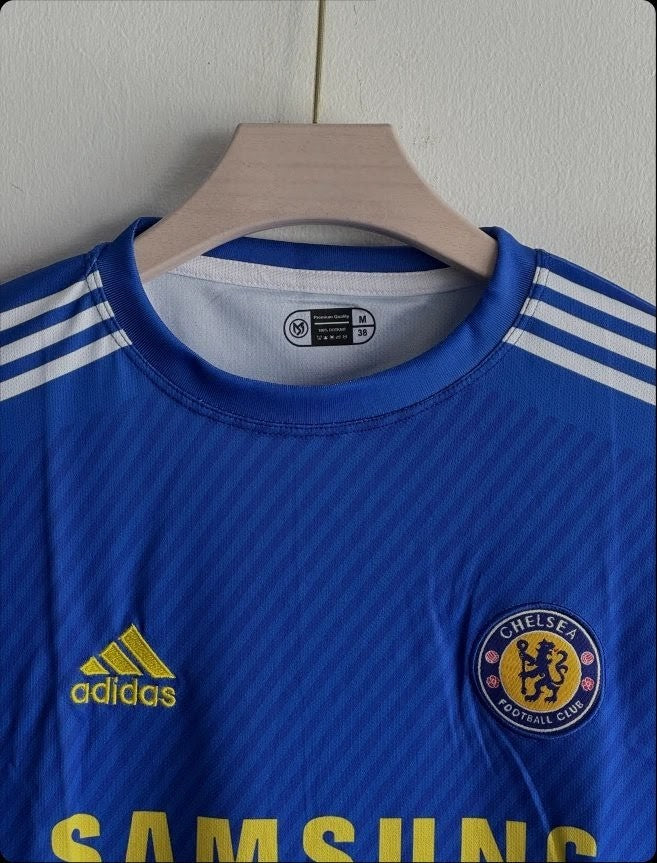 CHELSEA 2012-13 HOME KIT HAZARD EMBROIDERY