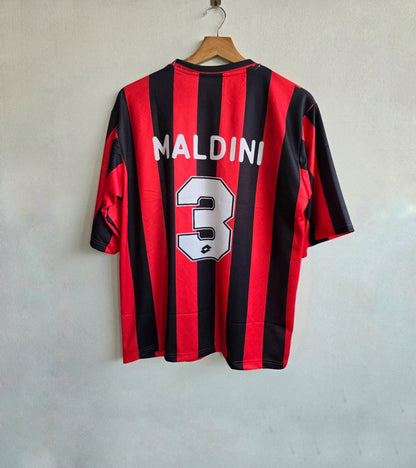 MALDINI AC MILAN 1995 - 96 OVERSIZED HOME KIT