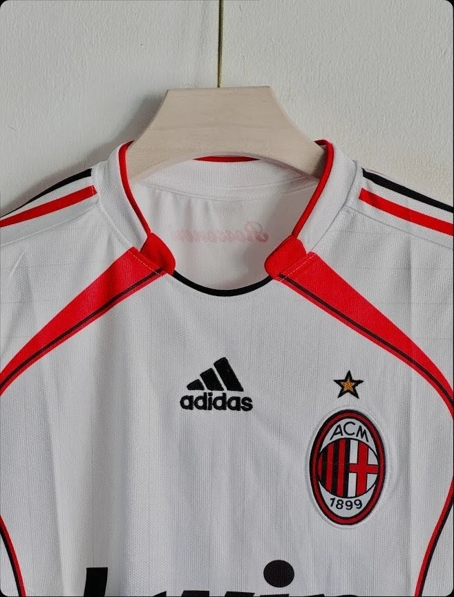 ACMILAN 2006-07 AWAY KIT MALDINI EMBROIDERY PREMIUM