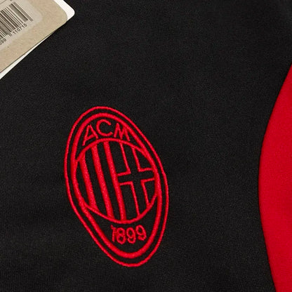 AC MILAN BLACK OFFICIAL 2025/26 PREMIUM JACKET