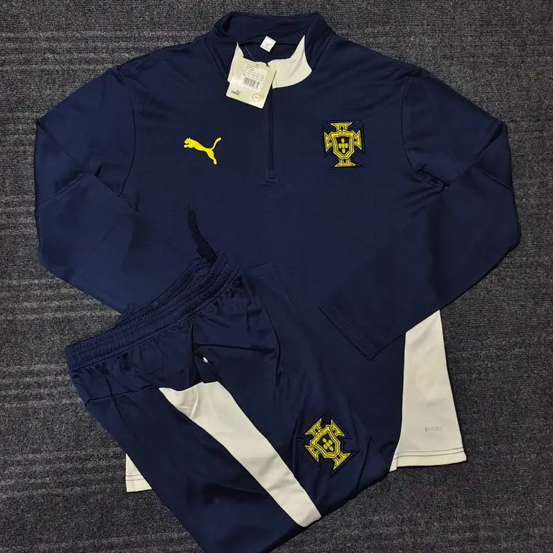 PORTUGAL NAVY BLUE TRACKSUIT 2025/26 OFFICIAL