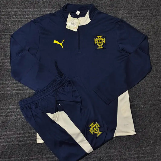 PORTUGAL NAVY BLUE TRACKSUIT 2025/26 OFFICIAL