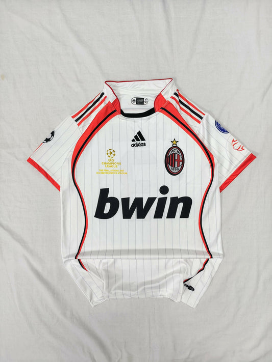 AC Milan Inspired Retro Maldini #3 Jersey – 2007 Champions Edition.