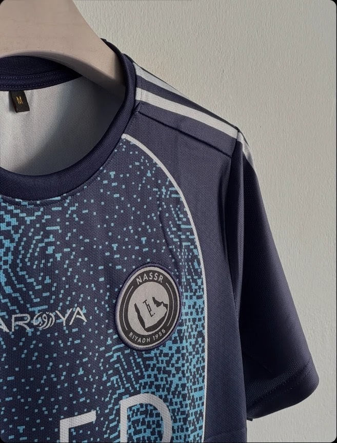 ALNASSR 25-26 AWAY KIT RONALDO EMBROIDERY PREMIUM