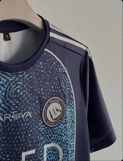 ALNASSR 25-26 AWAY KIT RONALDO EMBROIDERY PREMIUM