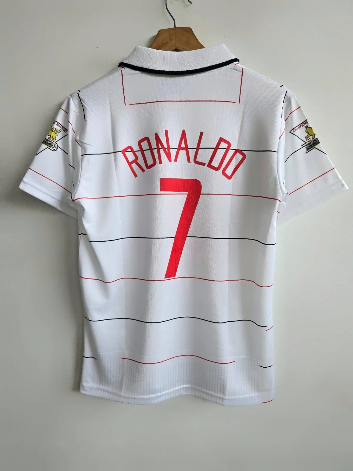 MANCHESTER UNITED RETRO 2004-05 THIRD RONALDO (EMBROIDERY LOGOS)