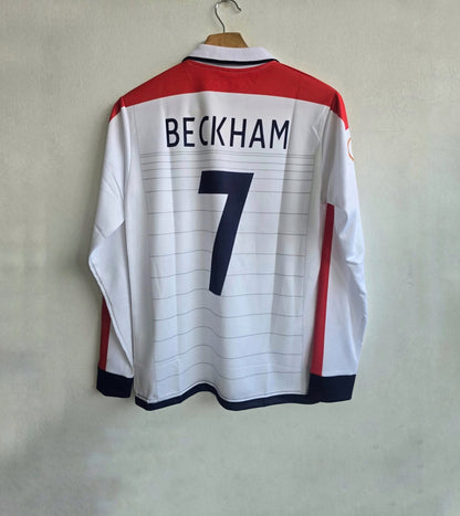 DAVID BECKHAM ENGLAND 2004 HOME KIT