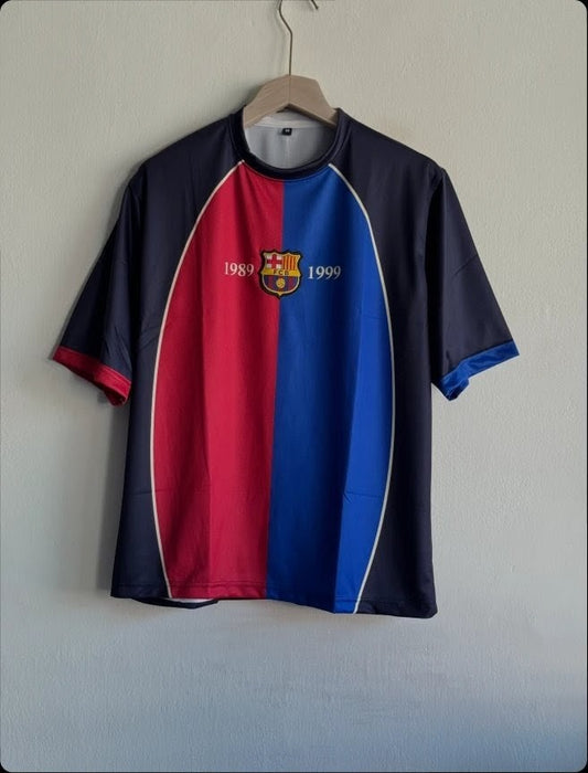 BARCELONA 1999 SPECIAL EDITION KIT INIESTA FIVESLEEVE EMBROIDERY