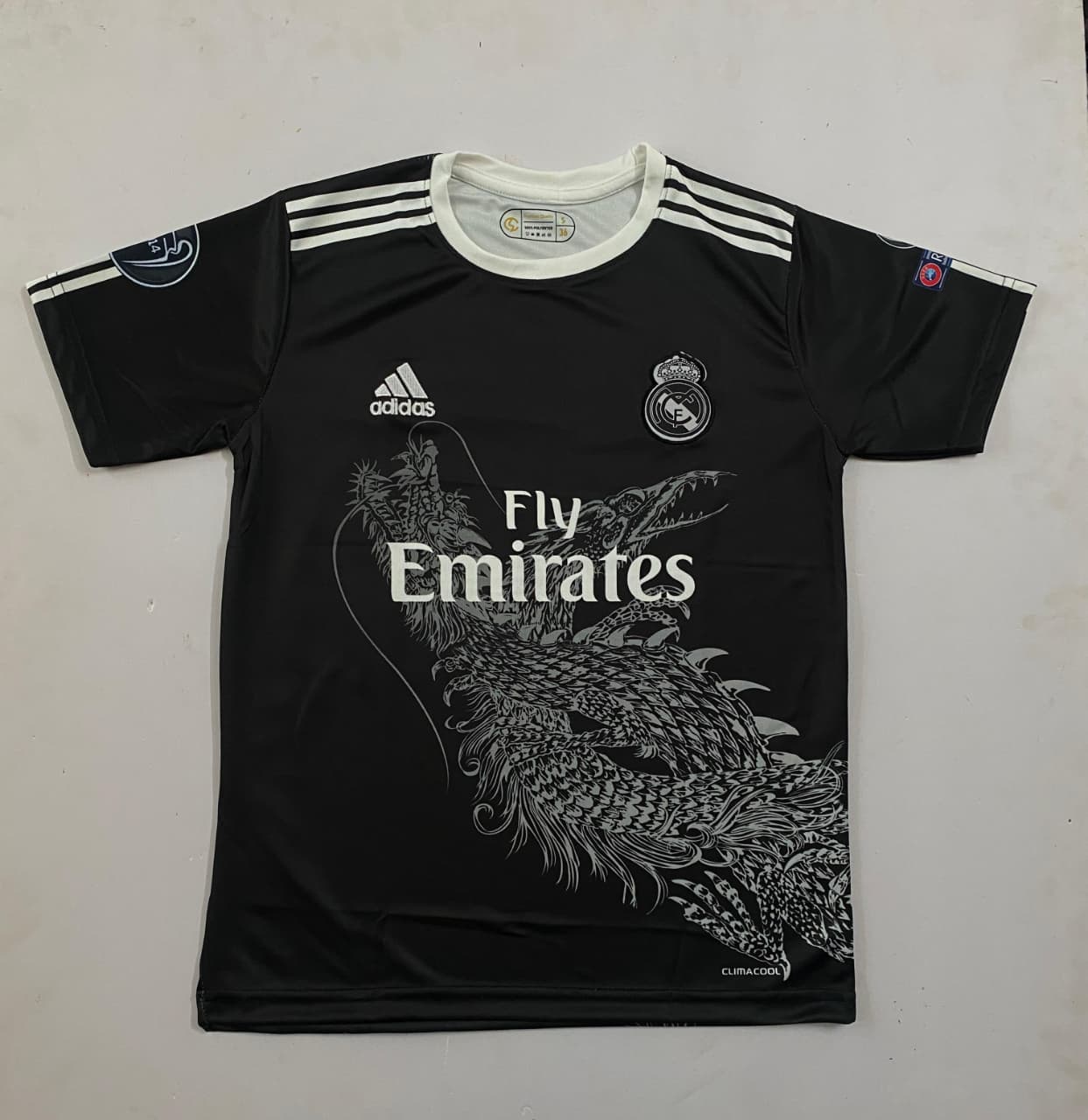 Real Madrid Special Edition Black Dragon Jersey – Ronaldo #7 (Embroidery)
