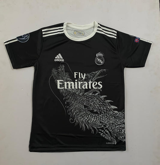 Real Madrid Special Edition Black Dragon Jersey – Ronaldo #7 (Embroidery)