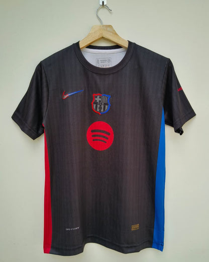 BARCELONA 2024-25 AWAY HALF SLEEVE (EMBROIDERY LOGOS)