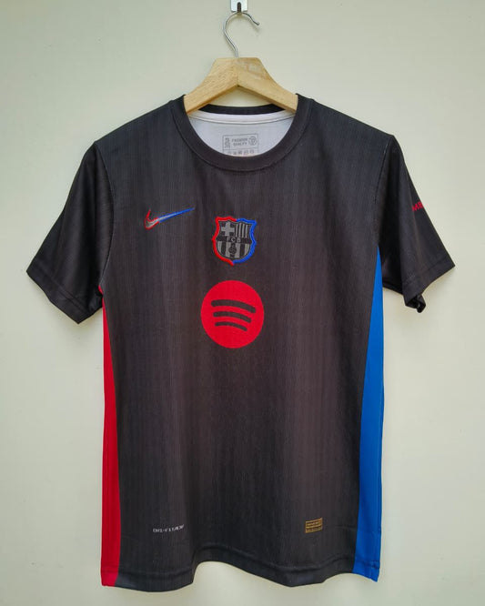BARCELONA 2024-25 AWAY HALF SLEEVE (EMBROIDERY LOGOS)