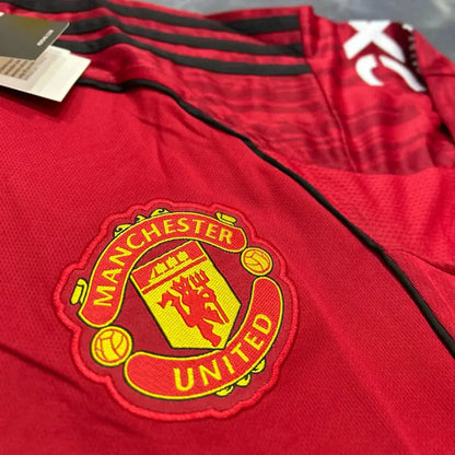 MAN UNITED HOME OFFICIAL 2025/26 FULL SLEEVES PREMIUM QUALITY FULL SLEEVES